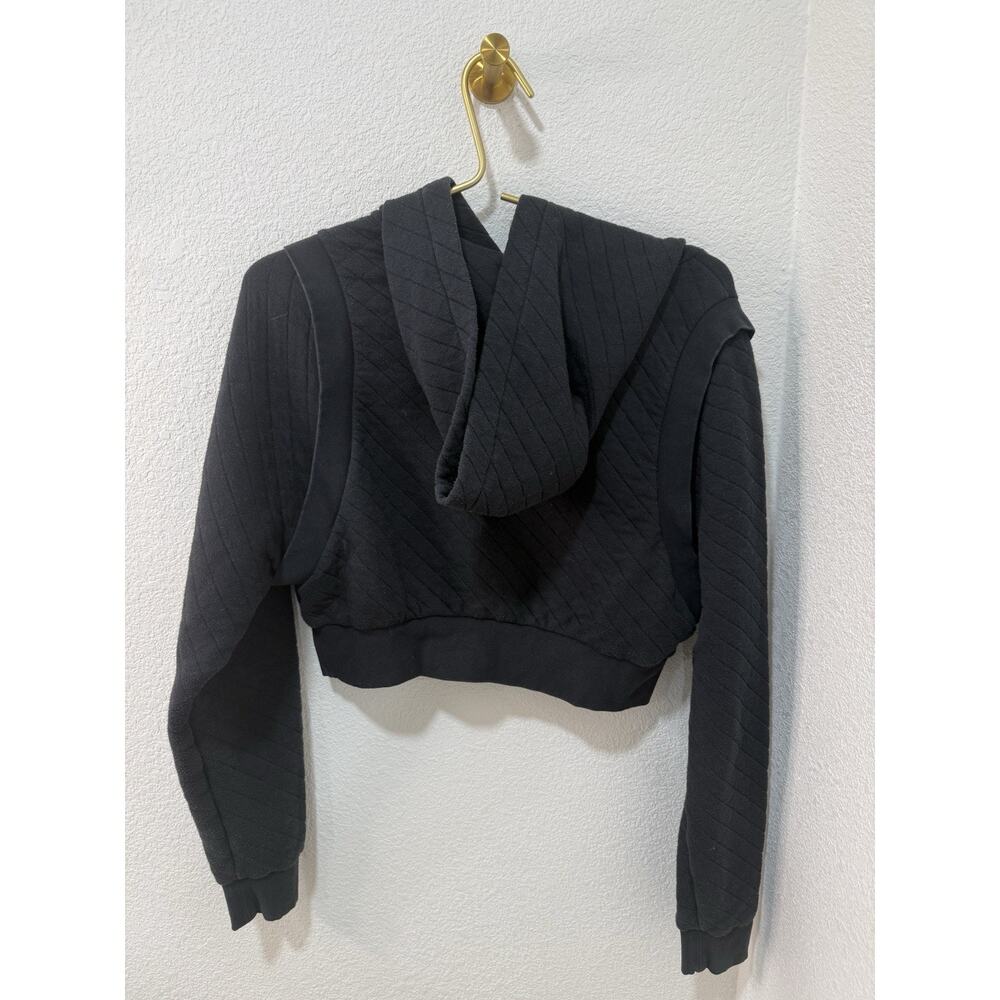 Alo Crop Top Hoodie for Women Size Small Long Sleeve Pullover - Picture 2 of 8